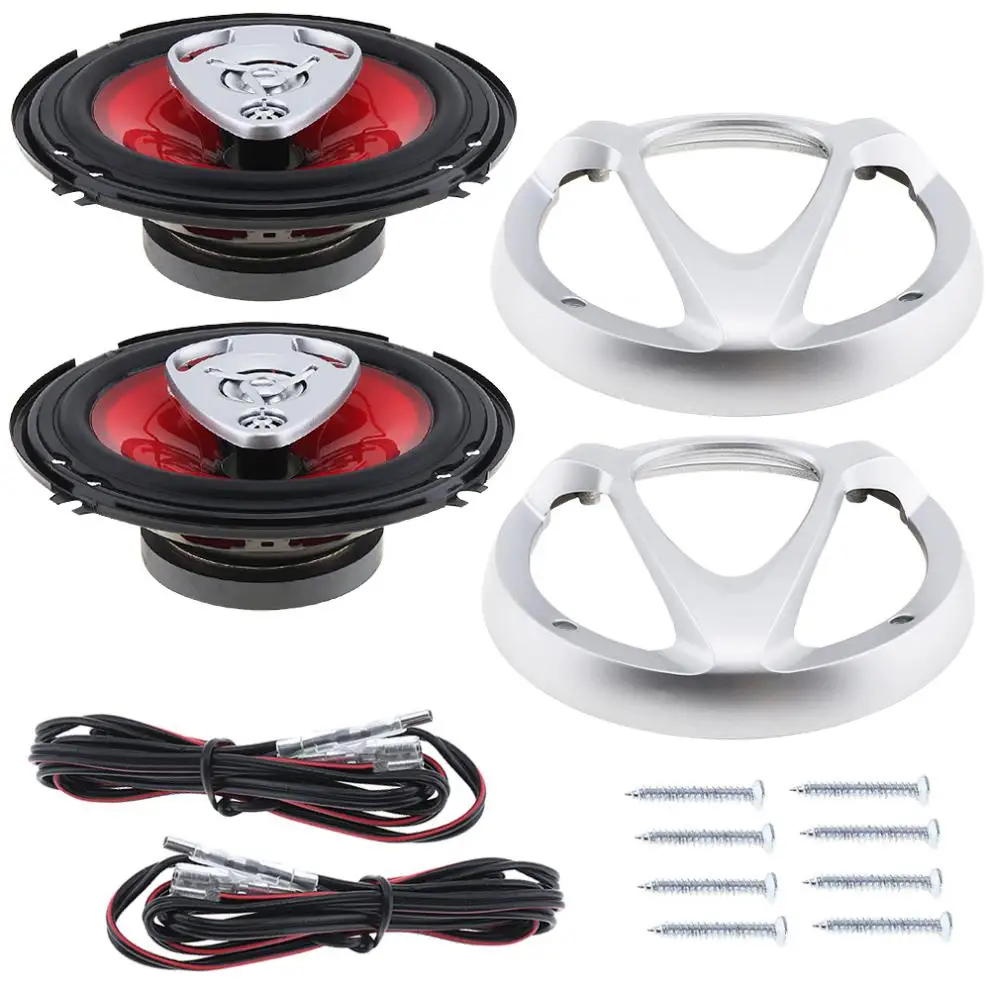2pcs 6.5 Inch 220W 12V Car HiFi Coaxial Speaker Vehicle Door Auto Audio Music Stereo Full Range Frequency Loudspeaker
2pcs 6.5 Inch 220W 12V Car HiFi Coaxial Speaker Vehicle Door Auto Audio Music Stereo Full Range Frequency Loudspeaker