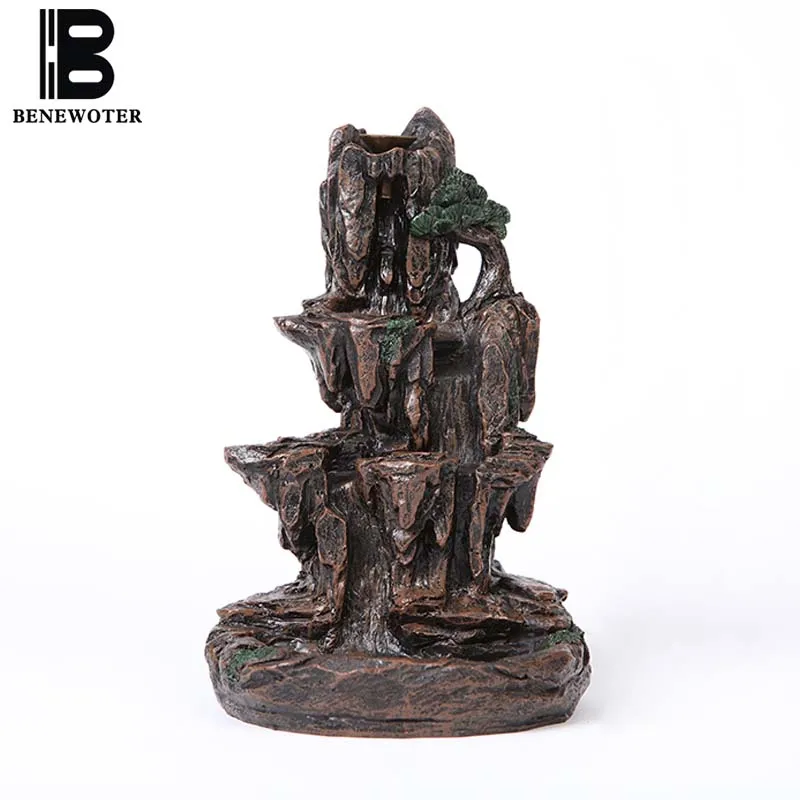 Ceramic Stone Powder Rockery Mountain Stream Backflow Incense Burner for Cone Sandalwood Incense Aroma Plate Home Decor Ornament
Ceramic Stone Powder Rockery Mountain Stream Backflow Incense Burner for Cone Sandalwood Incense Aroma Plate Home Decor Ornament