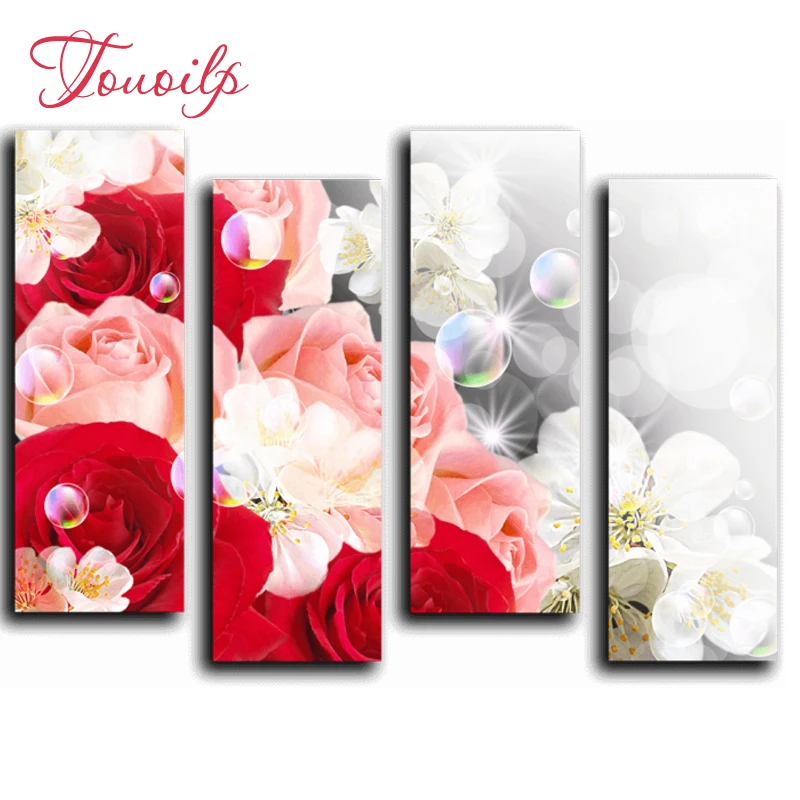 4pcs,Full,square&round Diamond Embroidery,Rose peach 5d Diamond Painting,Cross Stitch,3D,Diamond Mosaic,diamond pattern,Crafts
4pcs,Full,square&round Diamond Embroidery,Rose peach 5d Diamond Painting,Cross Stitch,3D,Diamond Mosaic,diamond pattern,Crafts