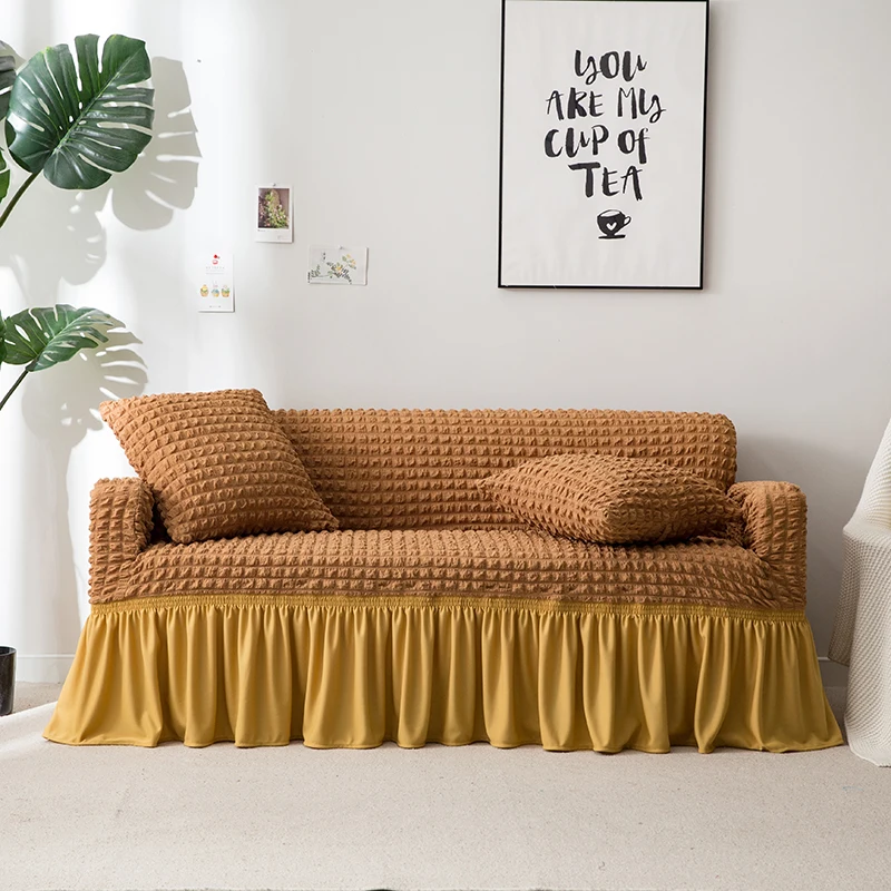 Sofa Cover 1/2/3/4-Seater All-Inclusive Slip-Resistant Sectional Elastic Couch Cover 2019 Latest Bubble Lattice Slipcovers
Sofa Cover 1/2/3/4-Seater All-Inclusive Slip-Resistant Sectional Elastic Couch Cover 2019 Latest Bubble Lattice Slipcovers