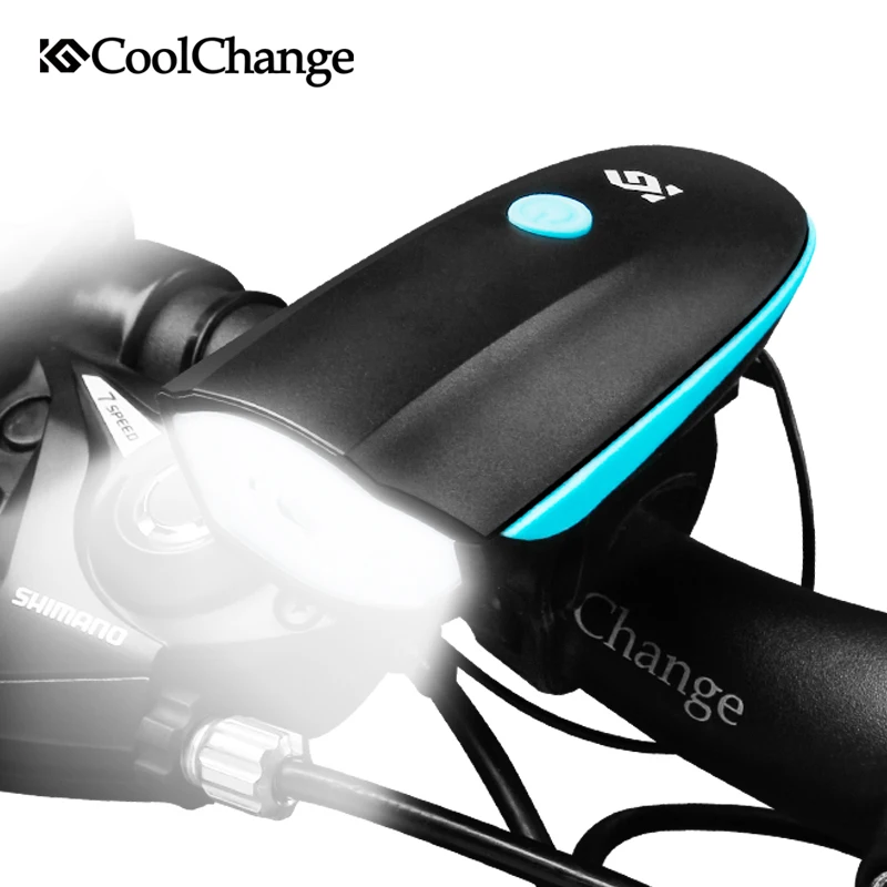 CoolChange Bicycle Bell USB Charging Bike Horn Light Headlight Cycling Multifunction Ultra Bright Electric 140 db Horn Bike Bell
CoolChange Bicycle Bell USB Charging Bike Horn Light Headlight Cycling Multifunction Ultra Bright Electric 140 db Horn Bike Bell