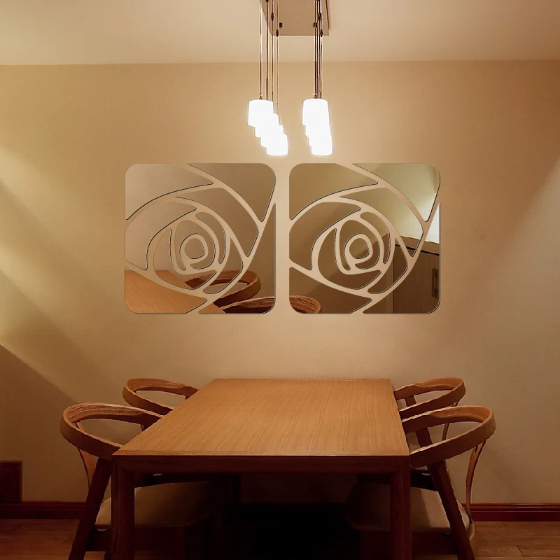 Rose 3d Acrylic crystal mirror wall stickers Living room DIY art wall decor Home Bedroom ceiling abstract sticker Decoration
Rose 3d Acrylic crystal mirror wall stickers Living room DIY art wall decor Home Bedroom ceiling abstract sticker Decoration