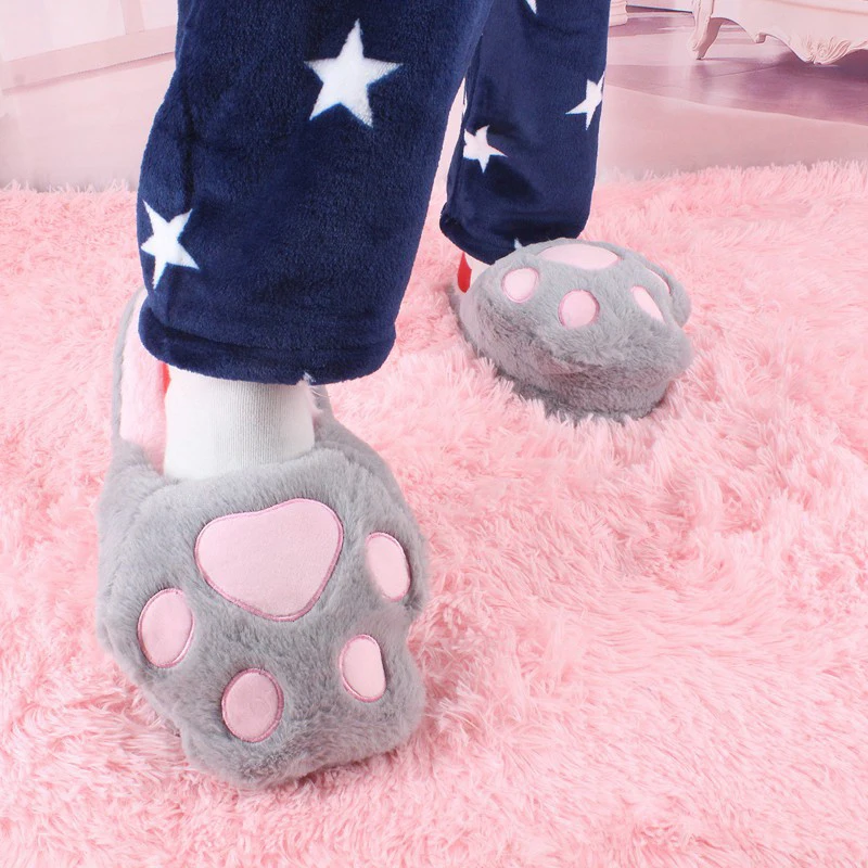 Coolsa New Women Bear's Paw Slippers Cute Funny Animal Paw Plush Flip Flop Cartoon Home Cotton Slippers Ladies Indoor Warm Shoes
Coolsa New Women Bear's Paw Slippers Cute Funny Animal Paw Plush Flip Flop Cartoon Home Cotton Slippers Ladies Indoor Warm Shoes