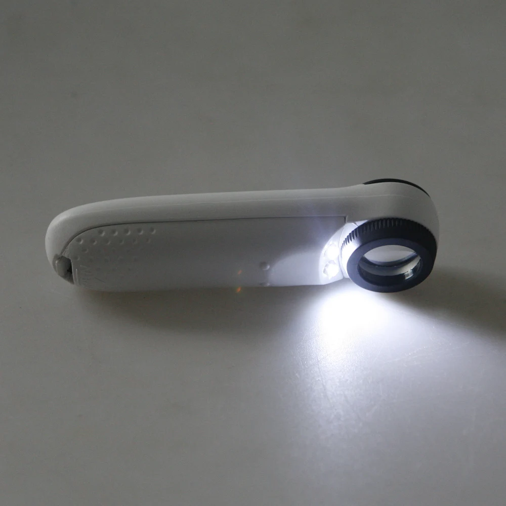 1Pcs 6B-1B 21mm 10X Photoelectric Magnifying Glass Handheld Dual LED Lights white Loupe Jewelry Magnifiers Optical Instruments
1Pcs 6B-1B 21mm 10X Photoelectric Magnifying Glass Handheld Dual LED Lights white Loupe Jewelry Magnifiers Optical Instruments
