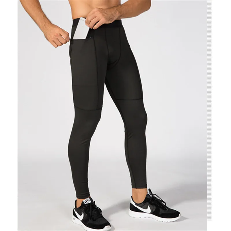 6 Colors Gyms Compression Pants Men Zipper Pocket Joggers Trousers Skinny Fitness Legging Hombre Bodybuilding Tights Sweat Pants
6 Colors Gyms Compression Pants Men Zipper Pocket Joggers Trousers Skinny Fitness Legging Hombre Bodybuilding Tights Sweat Pants