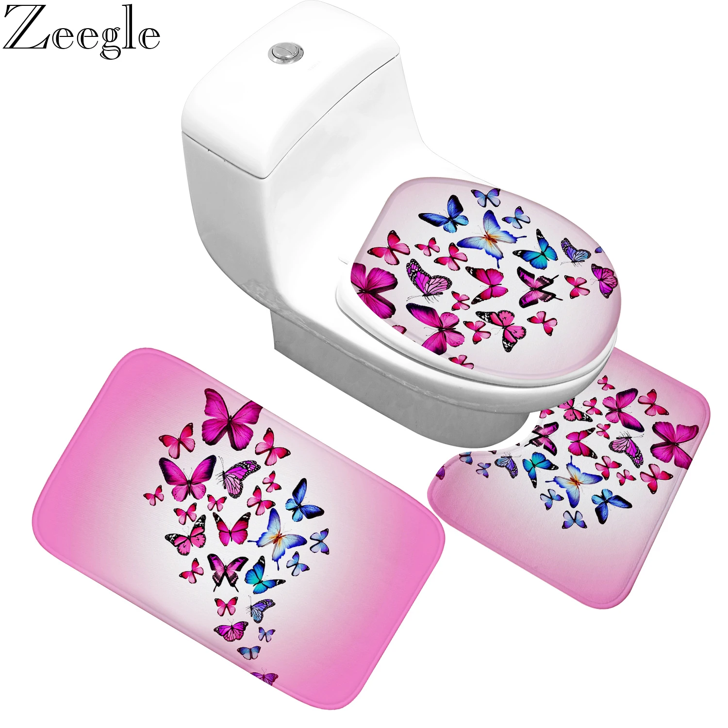 Zeegle Printed Bath Mat Thicken Memory Foam Bathroom Mat Toilet Shower Room Water Absorbing Bathroom Rug Toilet Mat for Bathroom
Zeegle Printed Bath Mat Thicken Memory Foam Bathroom Mat Toilet Shower Room Water Absorbing Bathroom Rug Toilet Mat for Bathroom