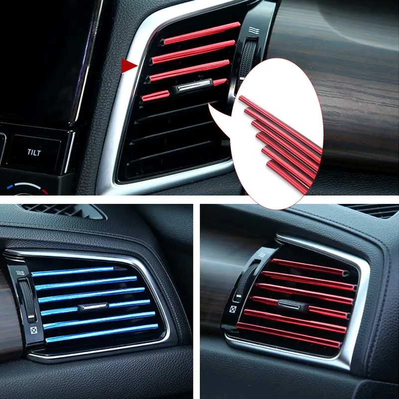 10PCS Car Air Conditioning Outlet Decorative Strip Clips Modified Interior Accessories Strip U-Type Plating Chrome
10PCS Car Air Conditioning Outlet Decorative Strip Clips Modified Interior Accessories Strip U-Type Plating Chrome