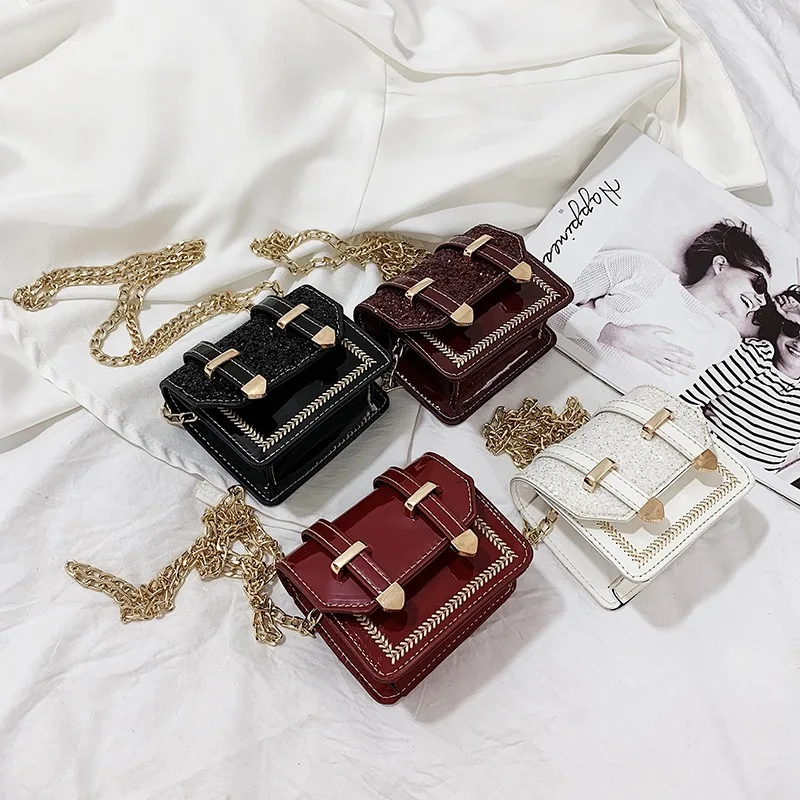 New Double Belt Sequins Fashionable Chic Inclined Shoulder Bag Mini Bag in 2019 Vintage Small Handbag Sac Main Femme Saddle Bag
New Double Belt Sequins Fashionable Chic Inclined Shoulder Bag Mini Bag in 2019 Vintage Small Handbag Sac Main Femme Saddle Bag