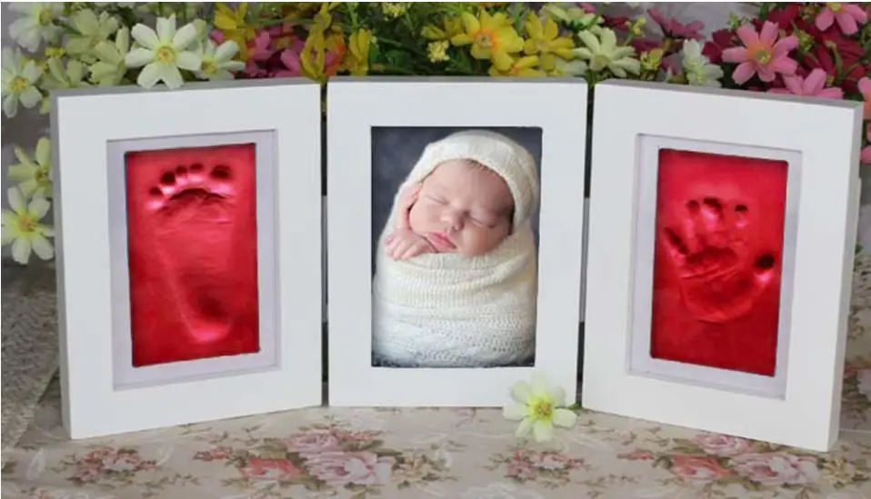 2017 Hot Sale Baby Photo frame DIY handprint or footprint as the best memorial Soft Clay Safe non toxic ceremony gift for baby
2017 Hot Sale Baby Photo frame DIY handprint or footprint as the best memorial Soft Clay Safe non toxic ceremony gift for baby