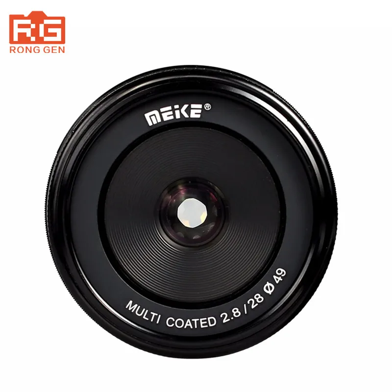 Meike MK-M4/3-28mm-f/2 8 28 мм f2.8 объектив с фиксированным ручным фокусом для беззеркальной