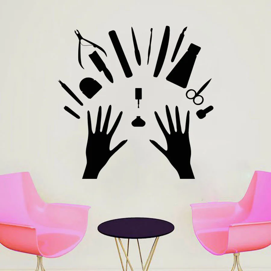 Nail Beauty Salon Wall Sticker Vinyl Removable Wall Decor Art Window Decals Nail Salons Decoration Art Mural Store Logo C73
Nail Beauty Salon Wall Sticker Vinyl Removable Wall Decor Art Window Decals Nail Salons Decoration Art Mural Store Logo C73