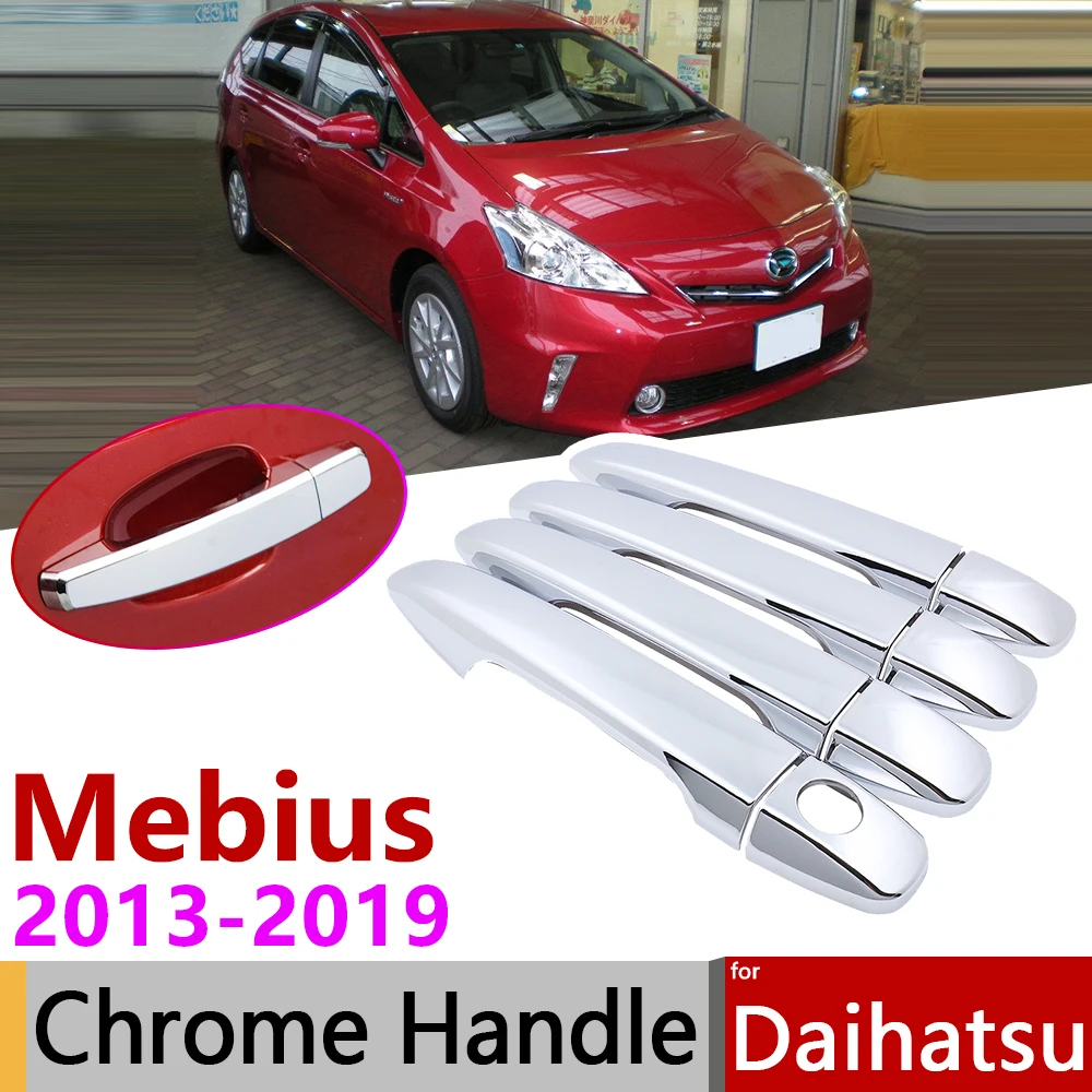 for Daihatsu Mebius ZVW41N 2013~2019 Chrome Door Handle Cover Car Accessories Stickers Trim Set 2014 2015 2016 2017 2018
for Daihatsu Mebius ZVW41N 2013~2019 Chrome Door Handle Cover Car Accessories Stickers Trim Set 2014 2015 2016 2017 2018