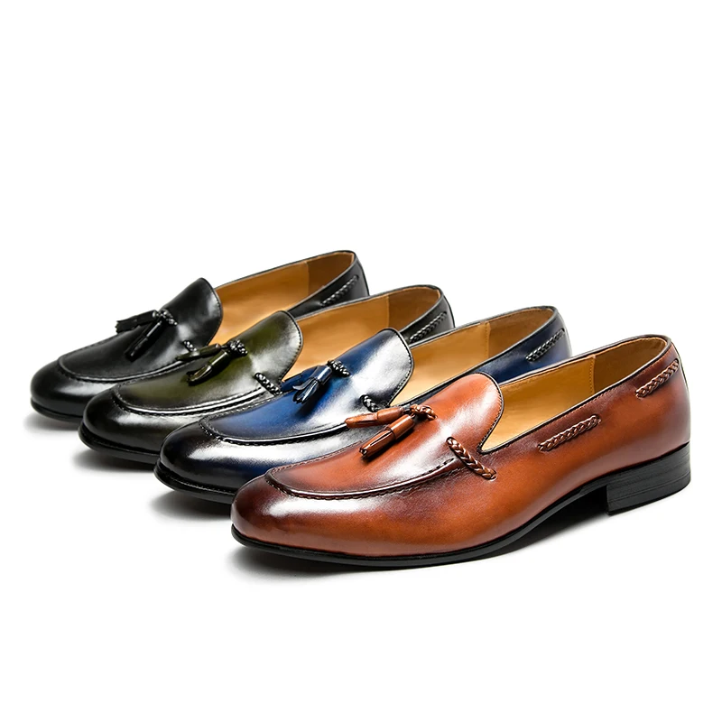 KARRUCCI 2020 Genuine Leather Men Shoes Italian Handmade Tassel Elegant Party Shoes Luxury Men Formal Shpes Plus Size 39-50
KARRUCCI 2020 Genuine Leather Men Shoes Italian Handmade Tassel Elegant Party Shoes Luxury Men Formal Shpes Plus Size 39-50