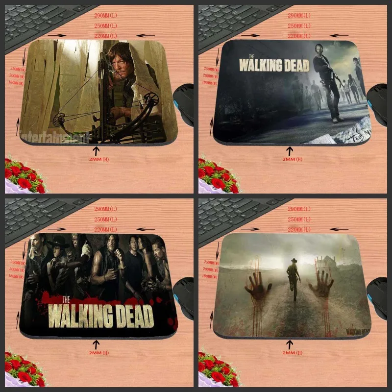 Walking Dead Season 5 New Square Customized Support Rubber Gaming Computer Notebook Non-Slip Mousepad 18*22/25*20/29*25*2cm
Walking Dead Season 5 New Square Customized Support Rubber Gaming Computer Notebook Non-Slip Mousepad 18*22/25*20/29*25*2cm