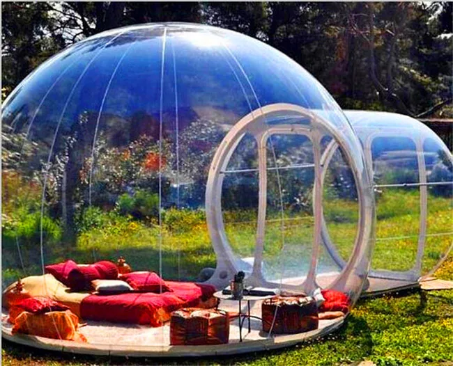 Outdoor Transparent Inflatable Bubble Tent Inflatable Show House Hot sale Commercial Inflatable Clear Lawn Bubble Tent
Outdoor Transparent Inflatable Bubble Tent Inflatable Show House Hot sale Commercial Inflatable Clear Lawn Bubble Tent