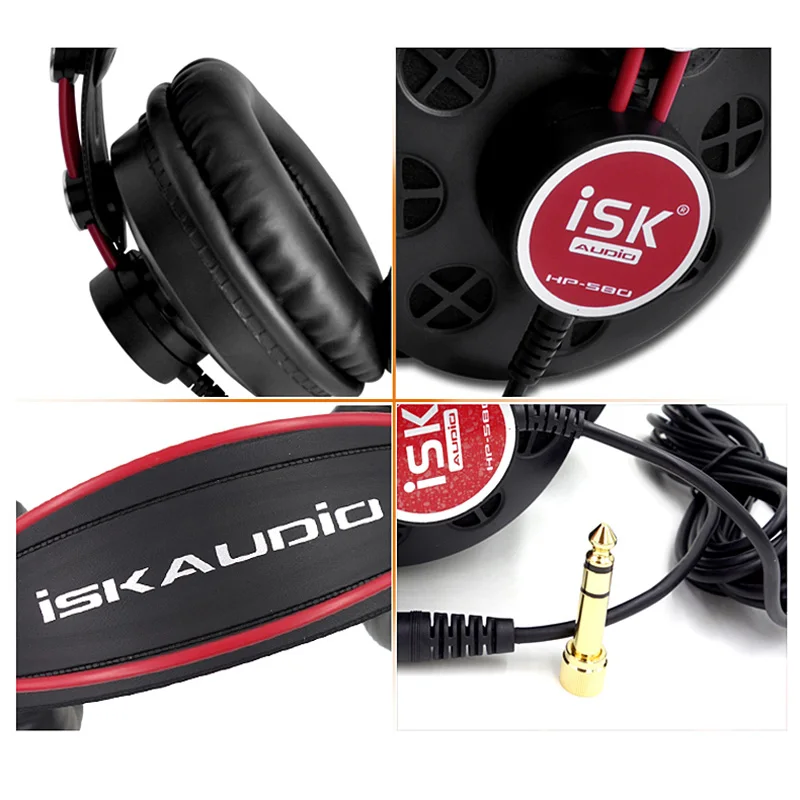 Original ISK HP-580 Headphone Dynamic Stereo Monitoring Earphone DJ hifi audio Headset for PC computer Laptop
Original ISK HP-580 Headphone Dynamic Stereo Monitoring Earphone DJ hifi audio Headset for PC computer Laptop