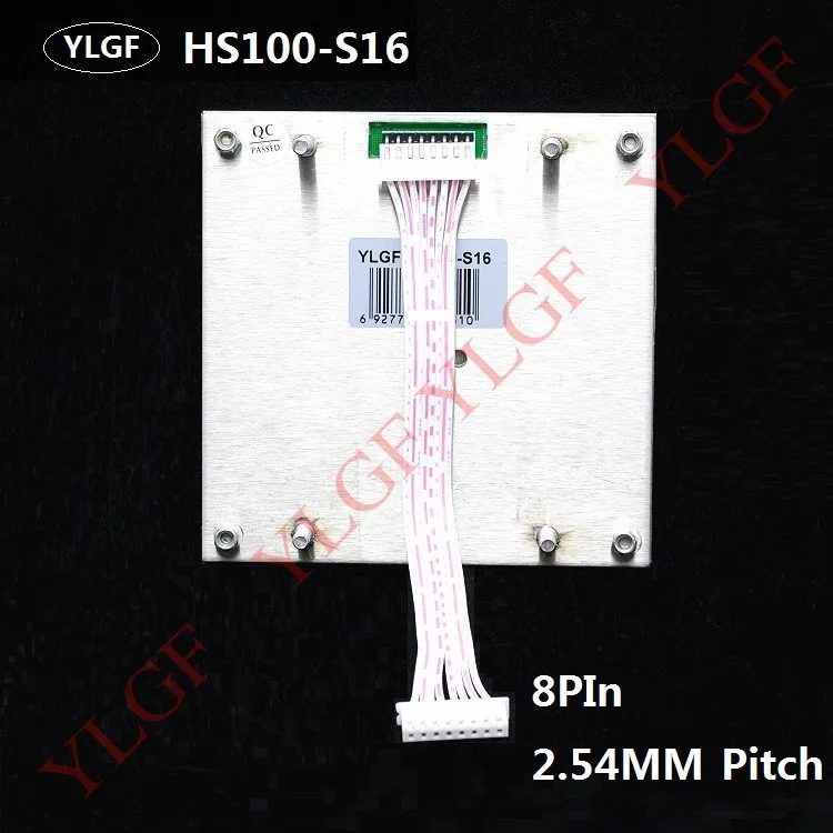 Металлическая клавиатура 8-контактная линия сканирования (кабель I/O) YLGF HS100-S16
