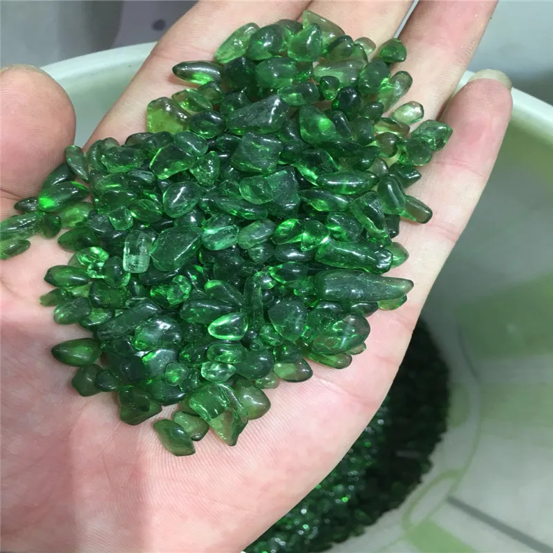 500 grams new fashionable artificial crystal stone granule green crystal stone aquarium stone decoration household decoration
500 grams new fashionable artificial crystal stone granule green crystal stone aquarium stone decoration household decoration
