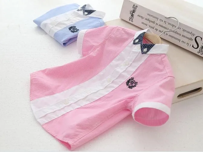 New Arrival Baby Boys Summer Short Sleeve Shirts Boys Cotton Short Plaid Shirts Child Summer Fashion Plaid Shirts 
New Arrival Baby Boys Summer Short Sleeve Shirts Boys Cotton Short Plaid Shirts Child Summer Fashion Plaid Shirts