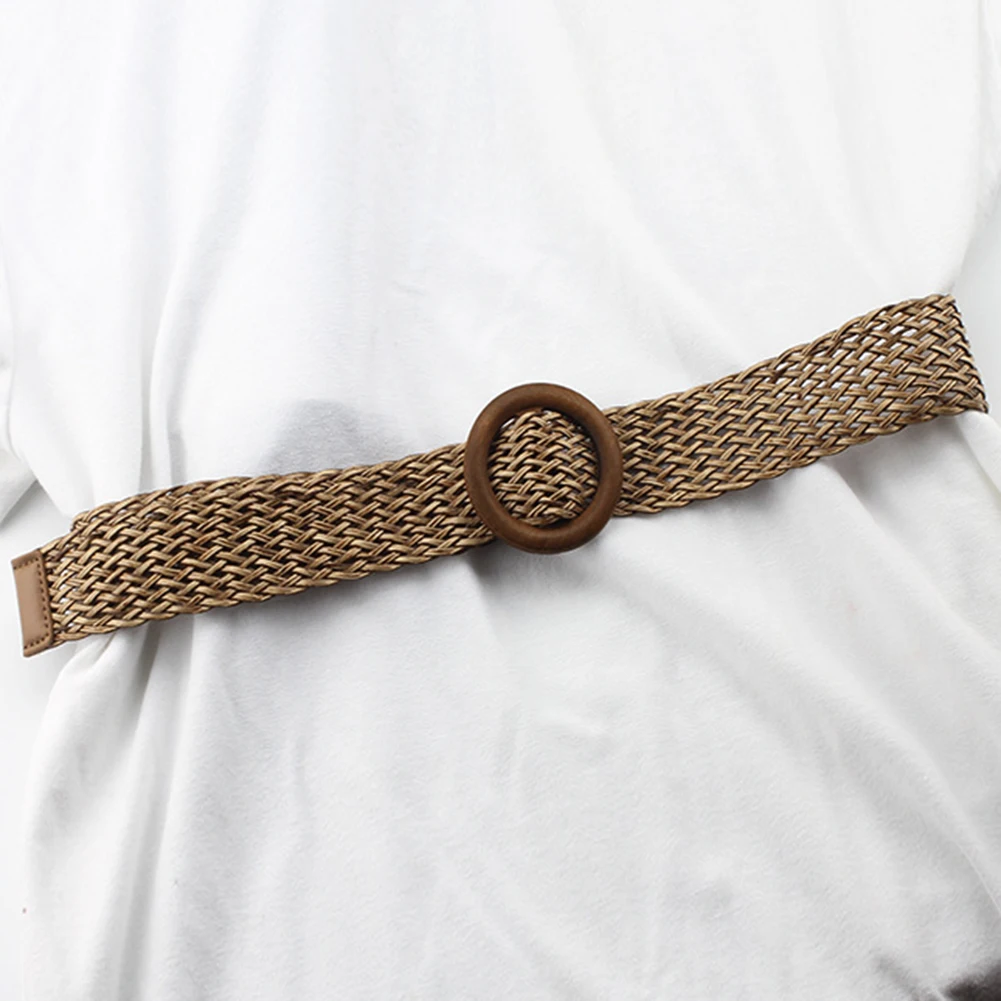 Women Wax Rope Braiding Women Belt Round Buckle Skirt Dress Belt Female Summer Vintage Knitted Woven Belt Women Braided Belts
Women Wax Rope Braiding Women Belt Round Buckle Skirt Dress Belt Female Summer Vintage Knitted Woven Belt Women Braided Belts