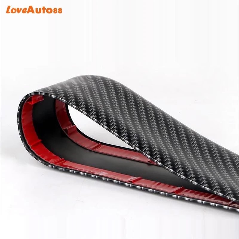Car styling Carbon Fiber Rubber Door Sill Protector Goods For Ford Cmax C-max Accessories 2011 2012 2013 2014 | Автомобили и