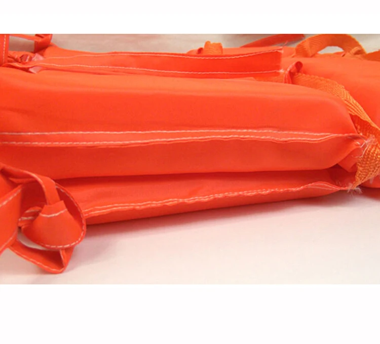 Orange Prevention Flood Fishing Rafting Drift Sawanobori Adult Foam Life Jacket Vest Flotation Device + Survival Whistle 1pc | Спорт и