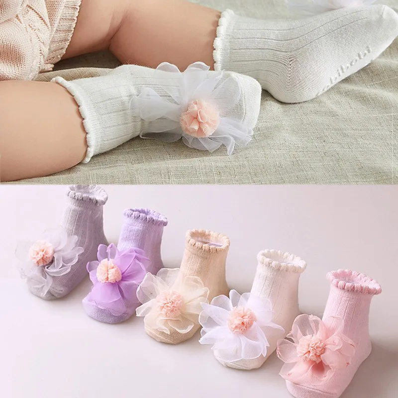 Newborn Baby Girl Cute Socks Cotton Lace Flower Princess Socks Party Infant Cotton Children Soft Crib Socks 0-3Y
Newborn Baby Girl Cute Socks Cotton Lace Flower Princess Socks Party Infant Cotton Children Soft Crib Socks 0-3Y