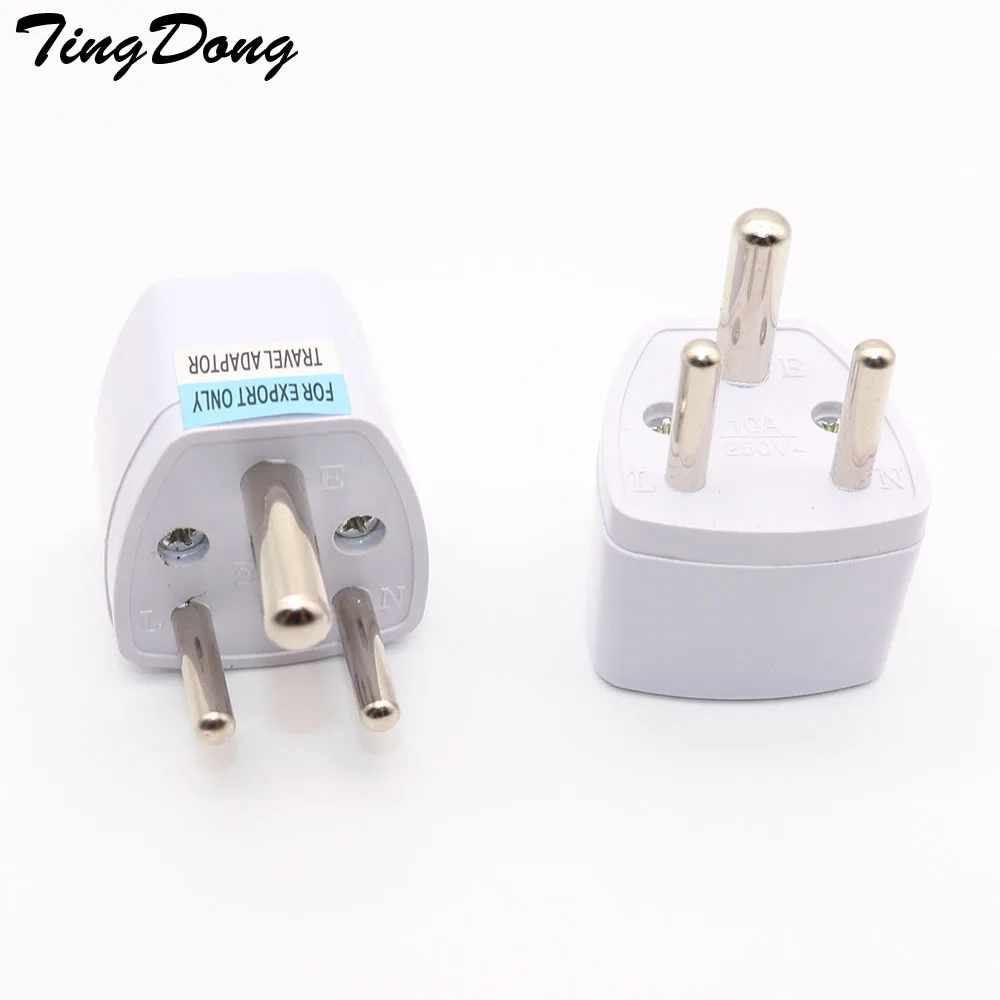 1PC 3 pin Universal UK/US/EU/AU to Small South Africa Plug India Travel Converter Adaptor AC Power Multi Outlet Adapter Socket
1PC 3 pin Universal UK/US/EU/AU to Small South Africa Plug India Travel Converter Adaptor AC Power Multi Outlet Adapter Socket
