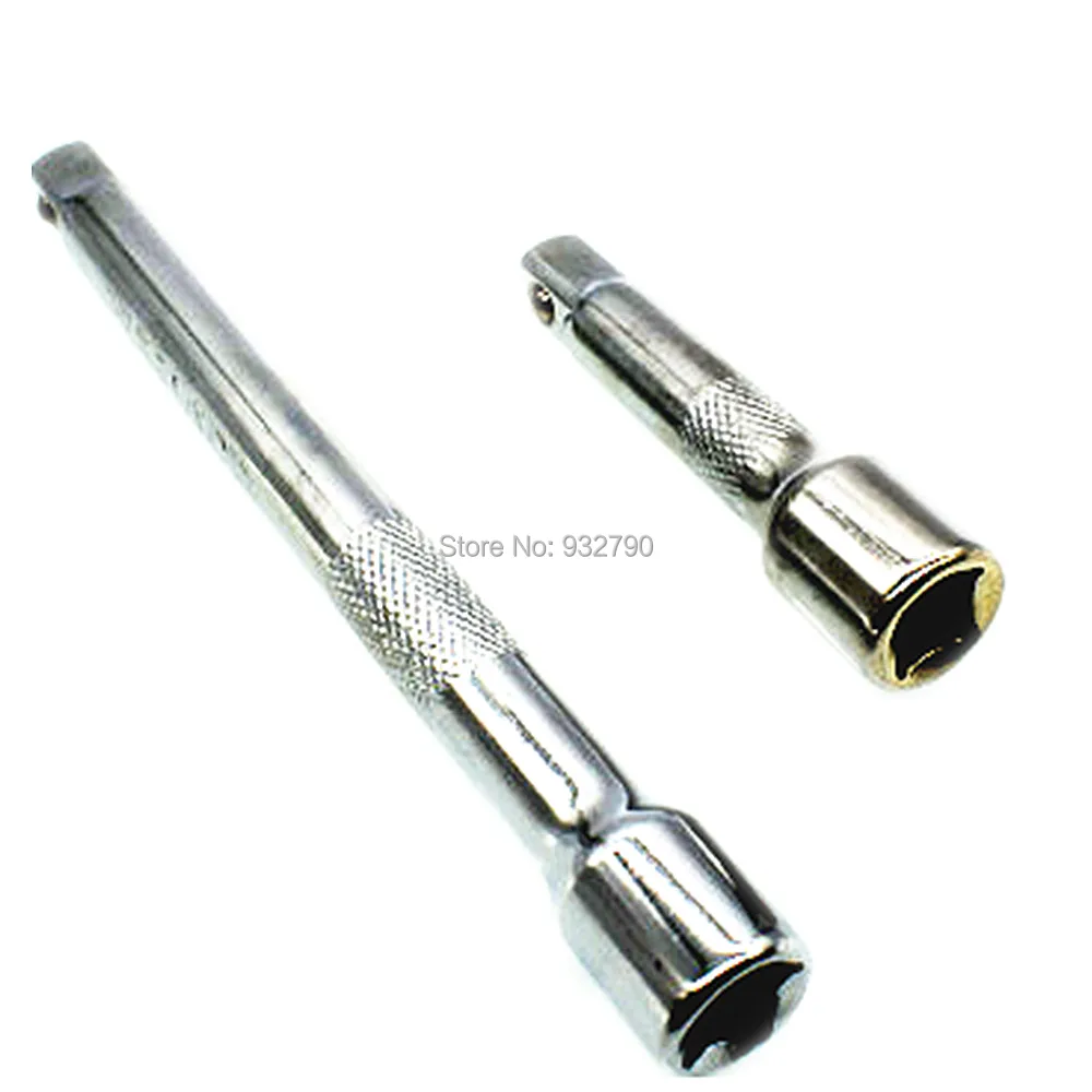 2pcs Impact Drill Bit Socket Adapter Set Extension Bar 3/8 inch Drive Socket Extention Bars 3"(75mm) 6"(150mm) Chrome Vanadium
2pcs Impact Drill Bit Socket Adapter Set Extension Bar 3/8 inch Drive Socket Extention Bars 3"(75mm) 6"(150mm) Chrome Vanadium