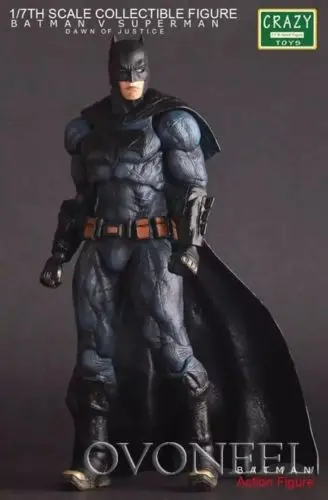 1:7 Crazy Toys DC Comic Batman V Superman Burce Wayne 10'' 1/7 PVC Anime Action Figure Model Collection Kids Toy Gift With Box |