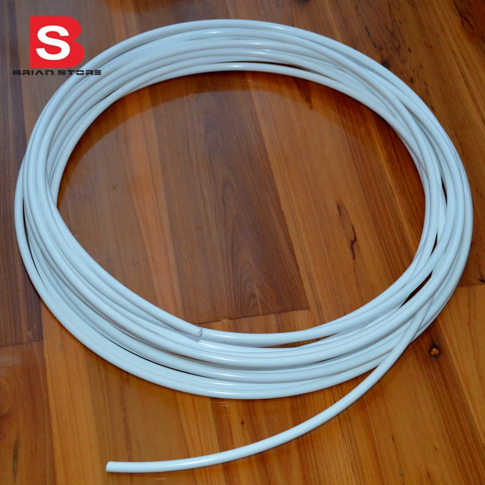 10M CCK NSF RO Water System White Flexible Tube Pipe hose 1/4" (OD 6.35mm x ID 4.2mm )
10M CCK NSF RO Water System White Flexible Tube Pipe hose 1/4" (OD 6.35mm x ID 4.2mm )