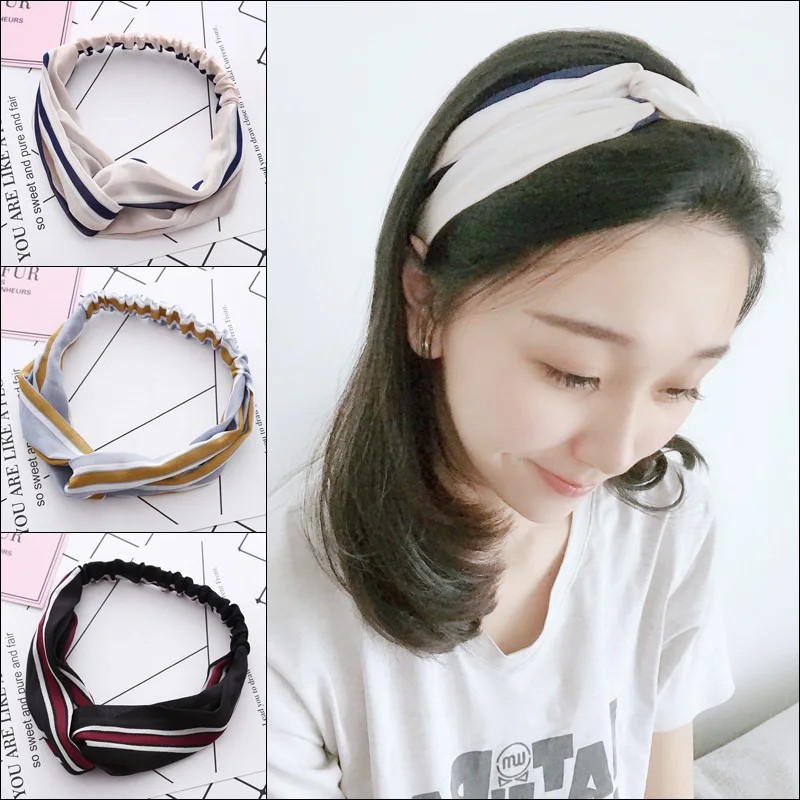 Bohemian retro Cross Knot Elastic Headbands for Women Girls Hair Bands Accessories Stripe Cloth Knotted Turban Hairband Bandanas
Bohemian retro Cross Knot Elastic Headbands for Women Girls Hair Bands Accessories Stripe Cloth Knotted Turban Hairband Bandanas