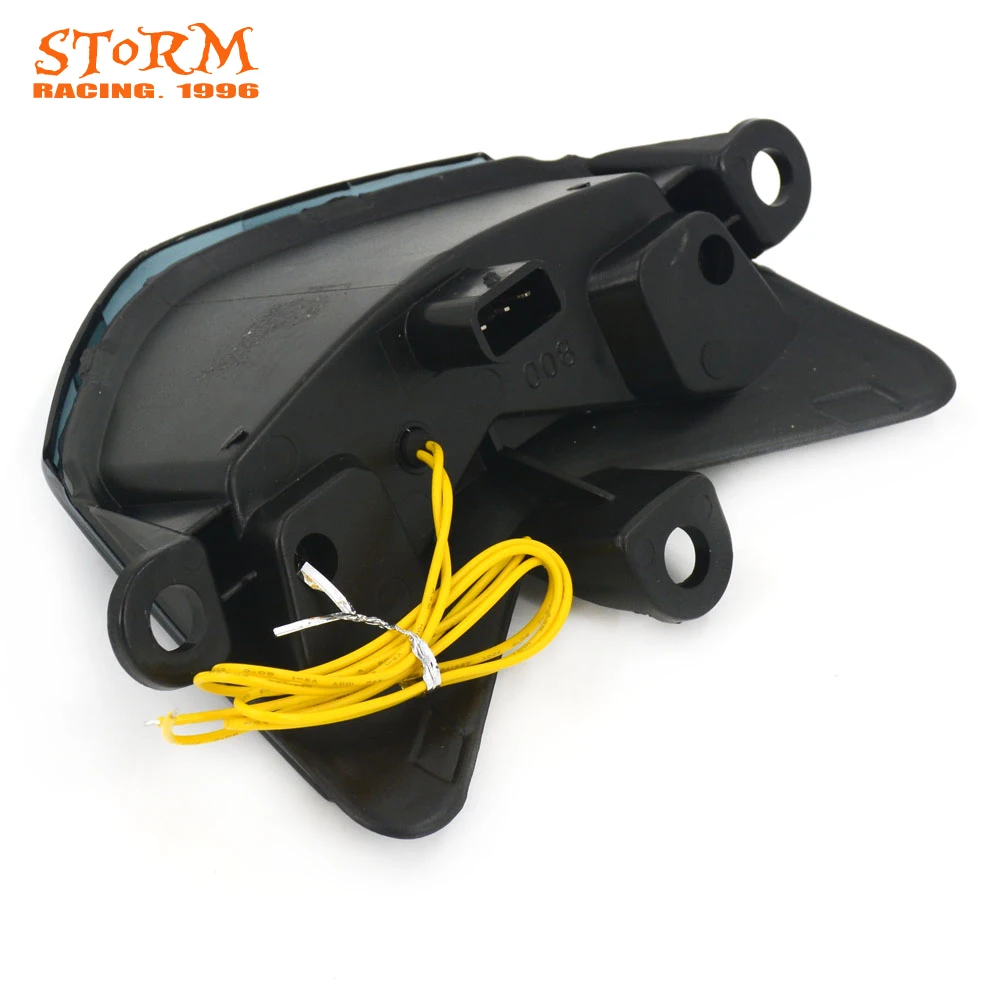 Motorcycle Black Rear Tail Light Brake Integrated LED Taillight For Kawasaki Ninja ZX-10R ZX10R ZX 10R 2004 2005
Motorcycle Black Rear Tail Light Brake Integrated LED Taillight For Kawasaki Ninja ZX-10R ZX10R ZX 10R 2004 2005