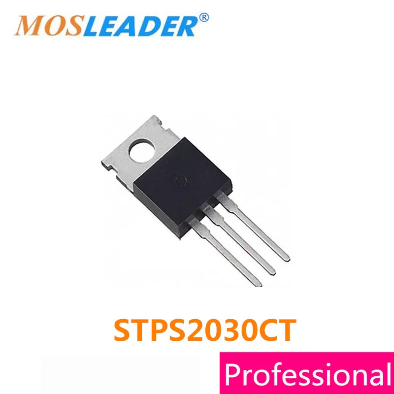 Mosleader STPS2030CT TO220 50PCS STPS2030C STPS2030 Schottky rectifier High quality
Mosleader STPS2030CT TO220 50PCS STPS2030C STPS2030 Schottky rectifier High quality