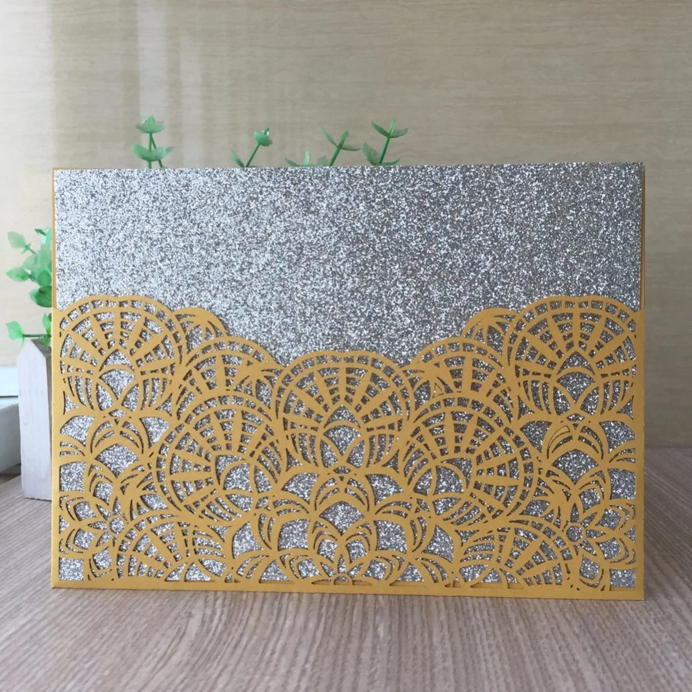 30Pcs/Lot Fanshaped Laser Cut Wedding Invitation Card Sweet Birthday Party Decoration Blessing Card
30Pcs/Lot Fanshaped Laser Cut Wedding Invitation Card Sweet Birthday Party Decoration Blessing Card