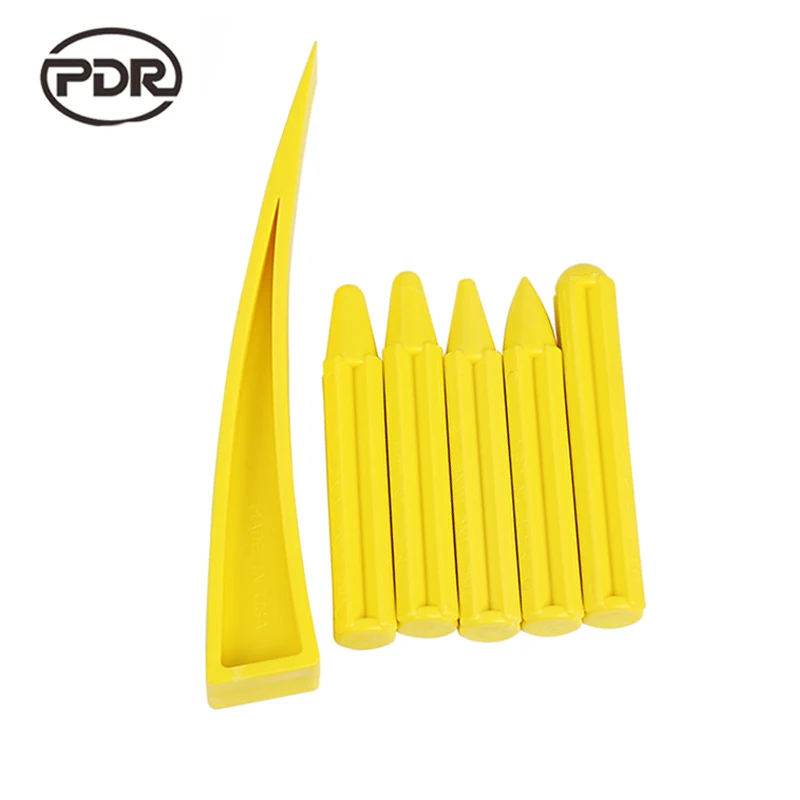 PDR Tools Dent Removal Paintless Dent Repair Tools Auto Repair Tool Yellow Tap Down Pen Knock Down Tools 6 pcs/set
PDR Tools Dent Removal Paintless Dent Repair Tools Auto Repair Tool Yellow Tap Down Pen Knock Down Tools 6 pcs/set