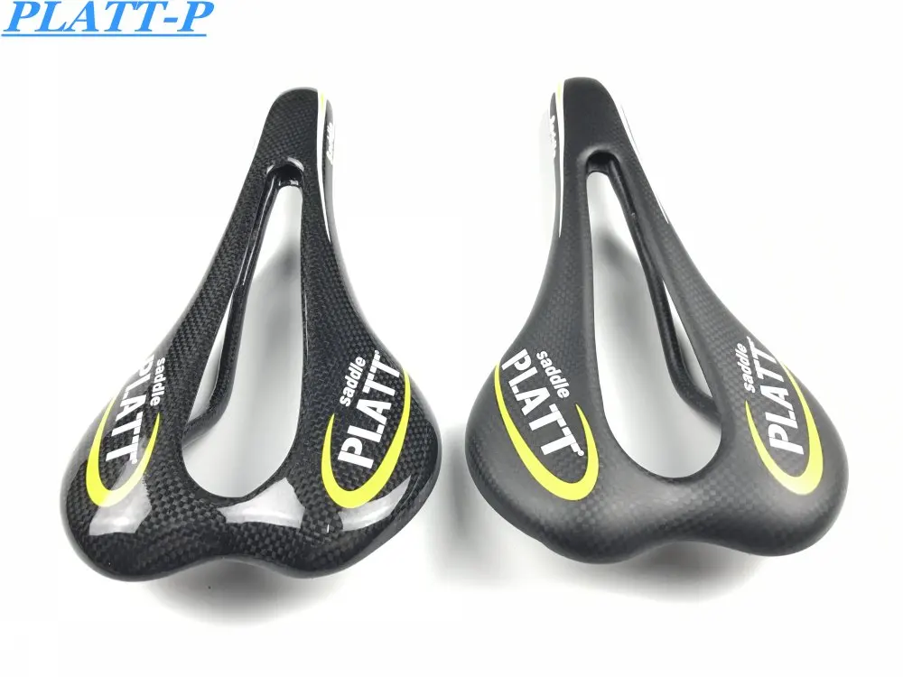 PLATT 3 K Full Carbon Fiber Bike Saddle Road / MTB Bicycle Carbon Saddle Seat Matte glossy Cycling Saddle Seat Cushion
PLATT 3 K Full Carbon Fiber Bike Saddle Road / MTB Bicycle Carbon Saddle Seat Matte glossy Cycling Saddle Seat Cushion