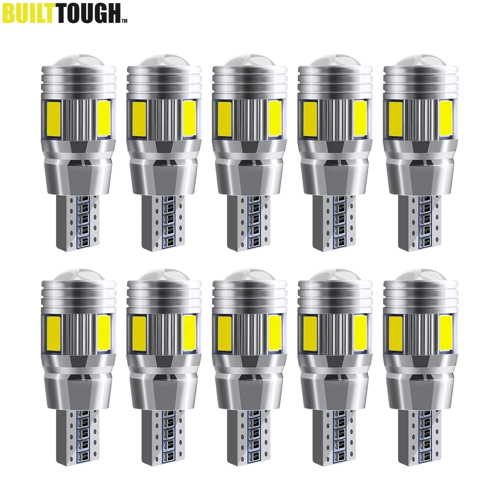 Xukey 10pcs T10 W5W 194 168 501 Car Led Side Light CANBUS No Error Interior Dome Parker Tail Clearance Trunk Lamp 6000K White
Xukey 10pcs T10 W5W 194 168 501 Car Led Side Light CANBUS No Error Interior Dome Parker Tail Clearance Trunk Lamp 6000K White