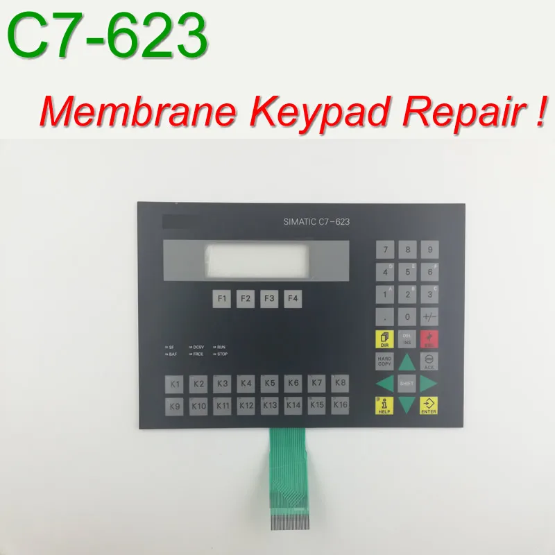 6ES7623-1AE00-3AA0 C7-623 Membrane Keypad for HMI Panel repair~do it yourself, Have in stock
6ES7623-1AE00-3AA0 C7-623 Membrane Keypad for HMI Panel repair~do it yourself, Have in stock
