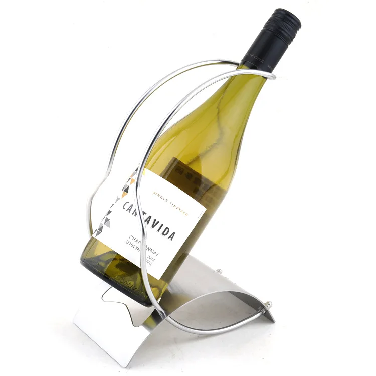 1PC 2016 New 304 Stainless steel wine rack European fashion wine holder Wine simple frame ornaments KJ 3001
1PC 2016 New 304 Stainless steel wine rack European fashion wine holder Wine simple frame ornaments KJ 3001