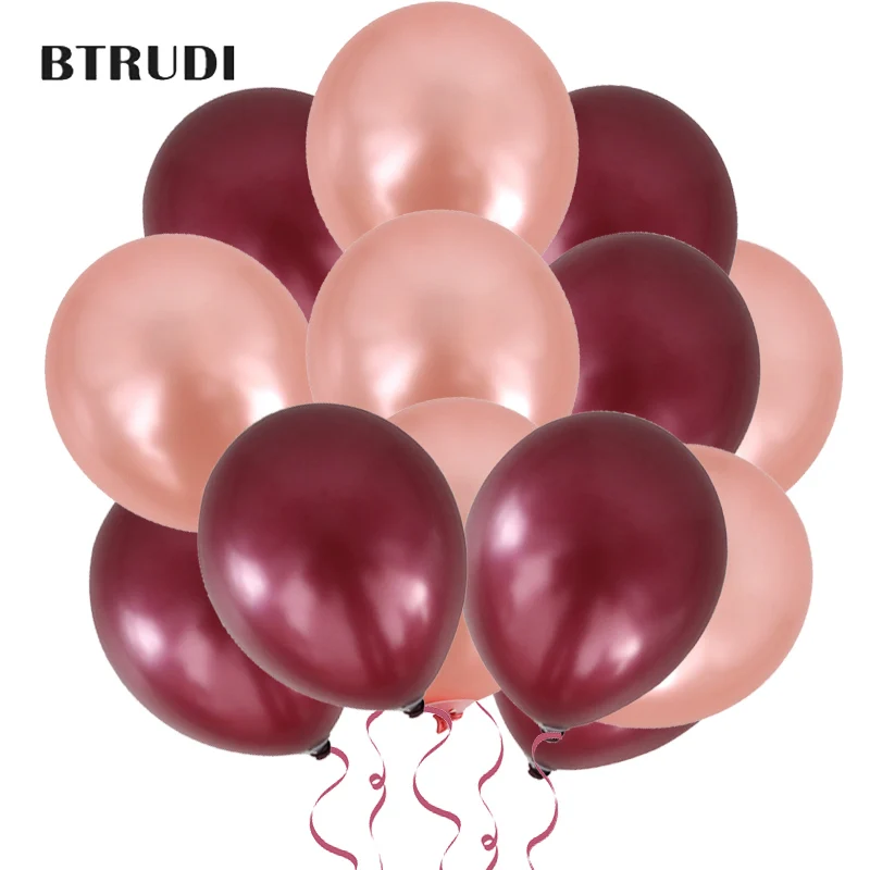 50 pcs/lot 12 inch 2.8g Latex balloon Round balloons Thick Pearl Wine red rose gold balloons Wedding Party Birthday Baby
50 pcs/lot 12 inch 2.8g Latex balloon Round balloons Thick Pearl Wine red rose gold balloons Wedding Party Birthday Baby