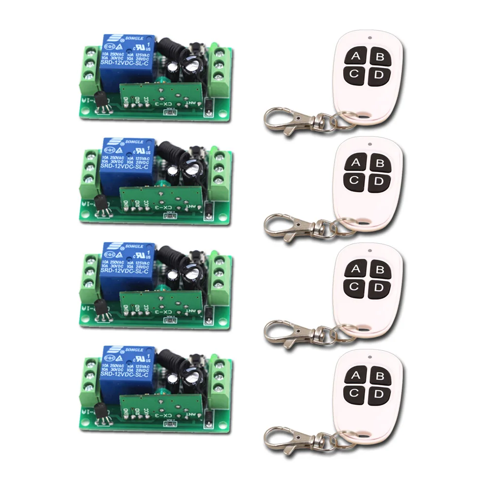 New DC 24V 1CH Channel Relay Wireless Remote Control Switch System Remote Controller 9V 12V Receiver
New DC 24V 1CH Channel Relay Wireless Remote Control Switch System Remote Controller 9V 12V Receiver