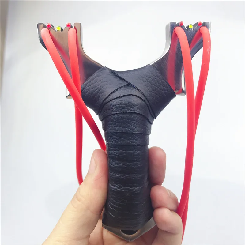 Slingshot Catapult Hunting Rubber Band Powerful Stainless Steel Outdoor Pocket Handhold Shooting Game Wire cutting
Slingshot Catapult Hunting Rubber Band Powerful Stainless Steel Outdoor Pocket Handhold Shooting Game Wire cutting