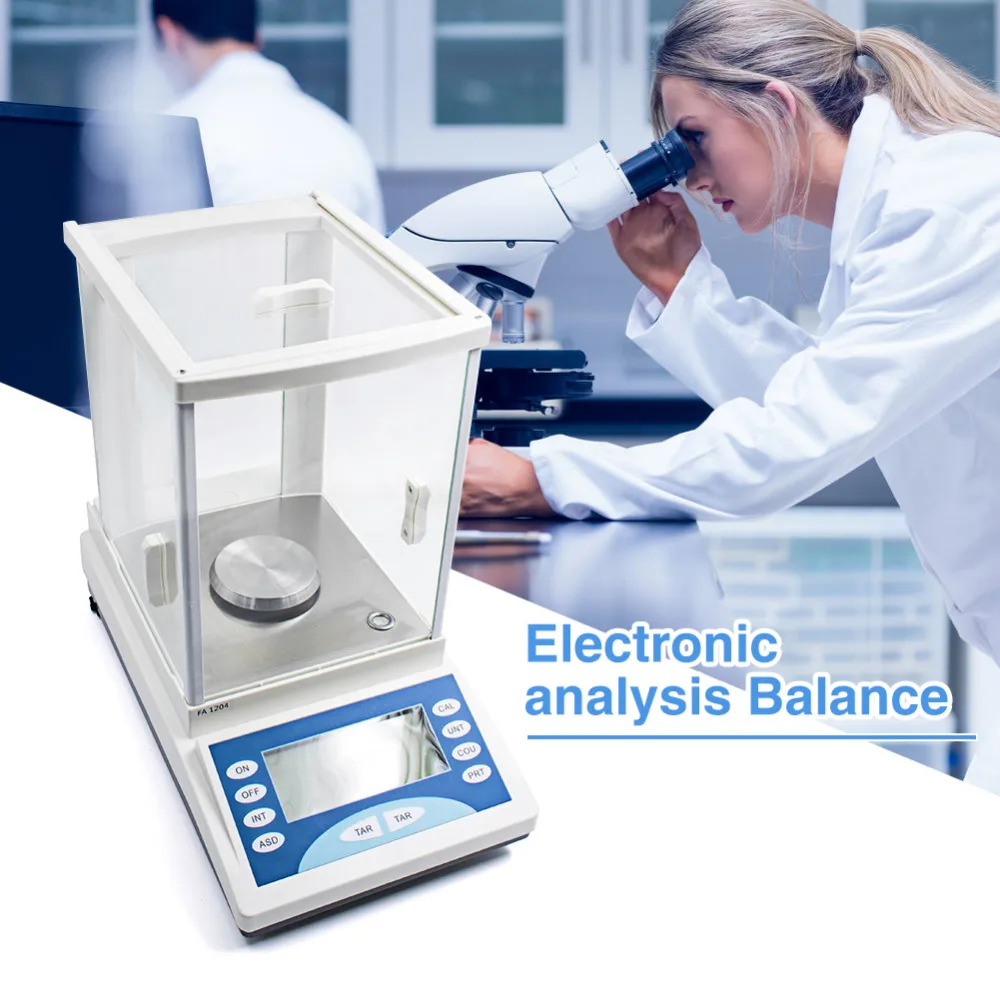 200g*0.1mg Electronic LCD Analysis Balance Analysis Weight Digital Jewelry Scales Digital Weight Experimental Balance
200g*0.1mg Electronic LCD Analysis Balance Analysis Weight Digital Jewelry Scales Digital Weight Experimental Balance