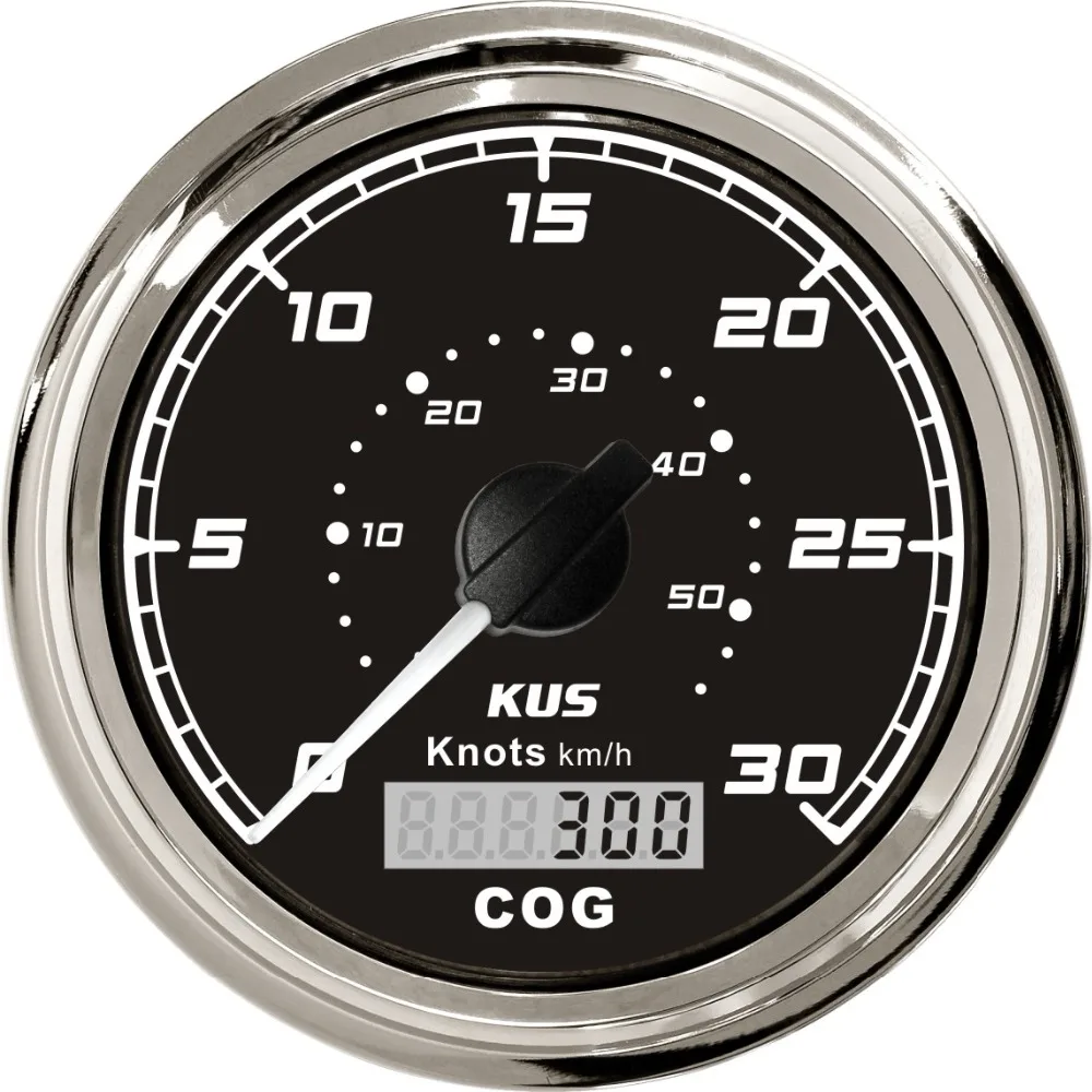 KUS Waterproof Marine Boat Vessels GPS Speedometer 0-30KNOTS(0-55KM/H) 85MM with RED/YELLOW Backlight
KUS Waterproof Marine Boat Vessels GPS Speedometer 0-30KNOTS(0-55KM/H) 85MM with RED/YELLOW Backlight