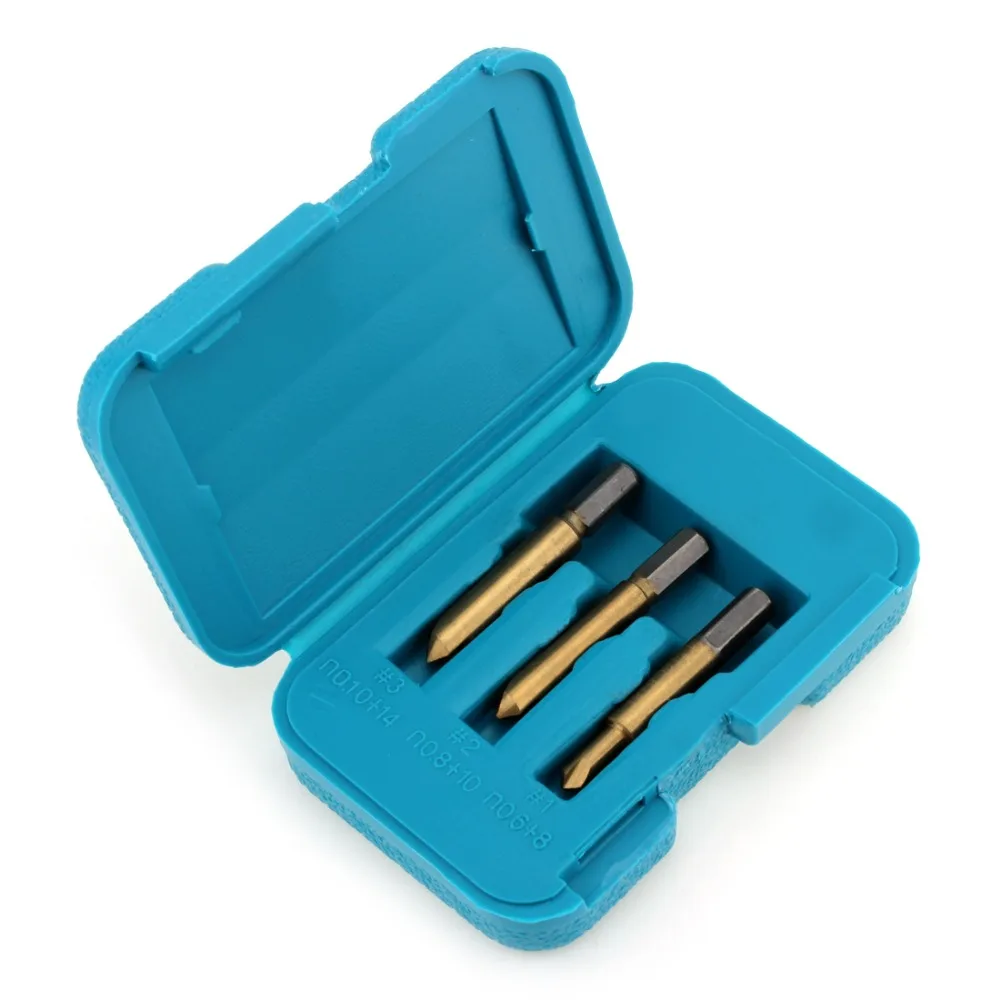 3pcs Stripped Screw Bolt Remover Extractor Woodwork High Speed Steel Drill Hss Titanium Coated Drill Bit Extract Damaged Screws
3pcs Stripped Screw Bolt Remover Extractor Woodwork High Speed Steel Drill Hss Titanium Coated Drill Bit Extract Damaged Screws