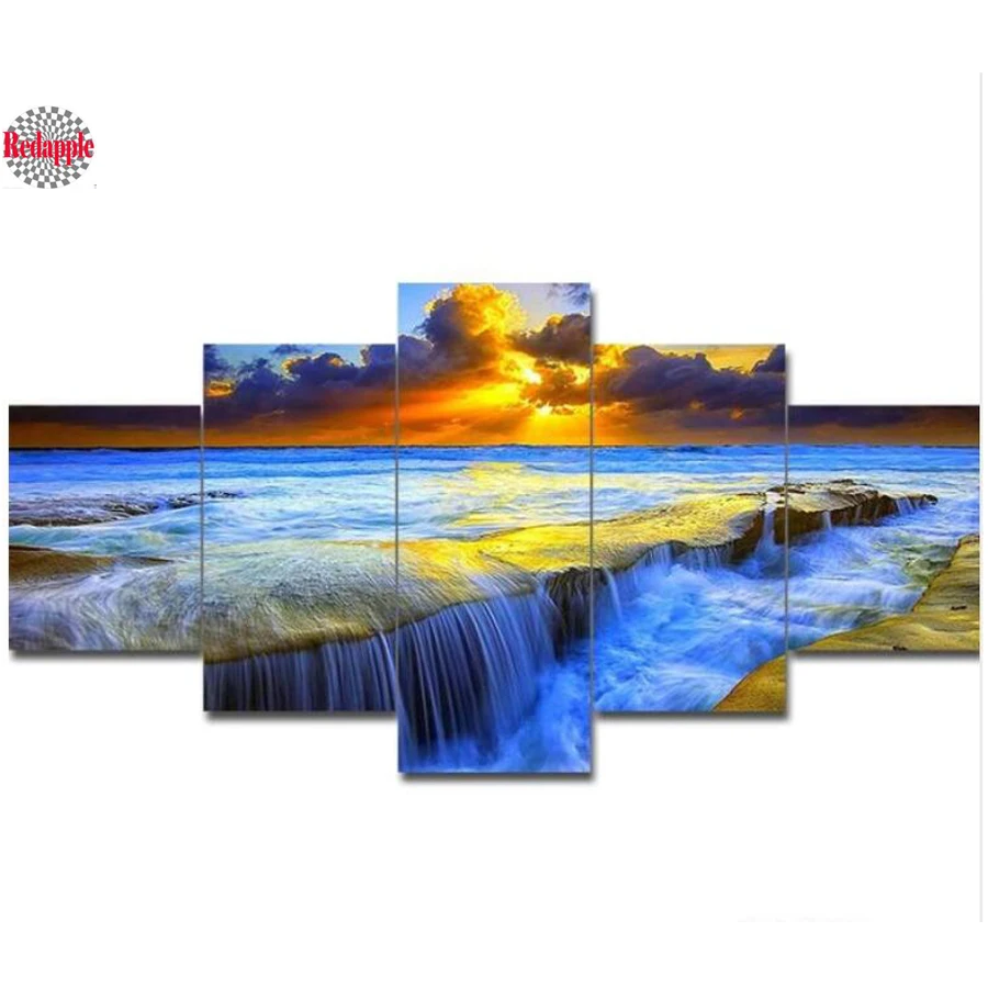 5pcs diy full square round diamond embroidery Sunset blue seascape Landscape diamond painting mosaic natural rhinestone picture
5pcs diy full square round diamond embroidery Sunset blue seascape Landscape diamond painting mosaic natural rhinestone picture