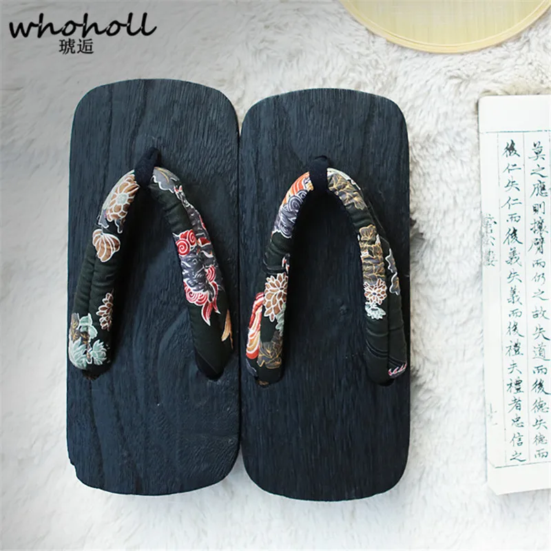 WHOHOLL Original Geta Man Women Japanese Kimono Clogs Cosplay Costumes Wooden Shoes Flip Flops Platform Two-teeth Slippers
WHOHOLL Original Geta Man Women Japanese Kimono Clogs Cosplay Costumes Wooden Shoes Flip Flops Platform Two-teeth Slippers