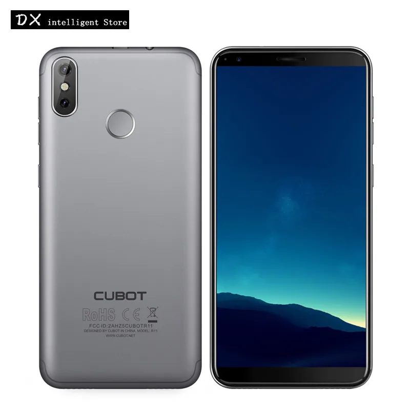 Cubot R11 MTK6580 4 ядра 3g смартфон 5 "HD 18:9 полный Экран Android 8 1 2 GB Оперативная память 16 Гб