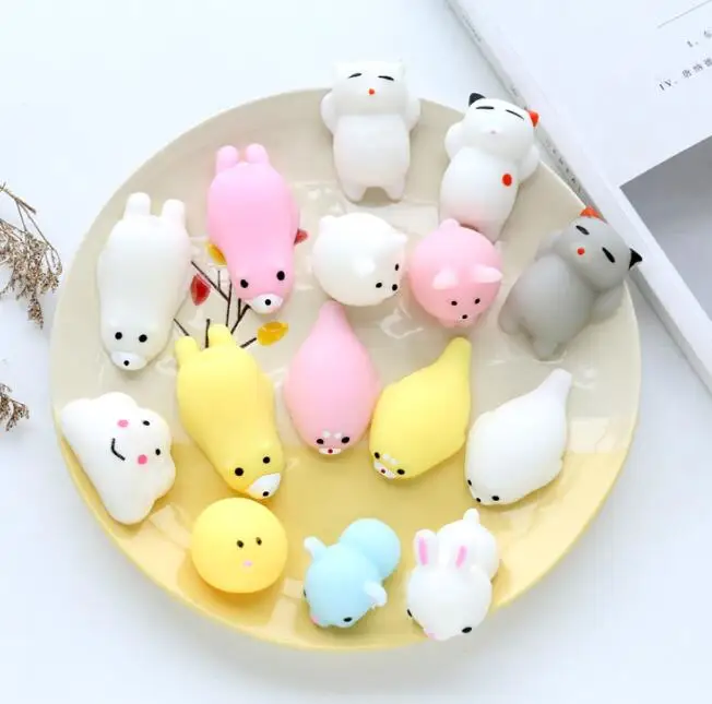 20Pcs Mini squeeze toy squishy Mochi Soft Release Stress Toys Kawaii Animal Squishy Decompression toys Seal Octopus Rabbit
20Pcs Mini squeeze toy squishy Mochi Soft Release Stress Toys Kawaii Animal Squishy Decompression toys Seal Octopus Rabbit
